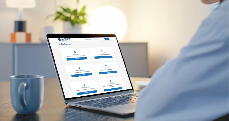 NxCore mockup – 01